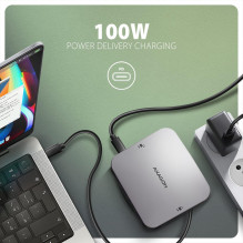 NB ACC DOCKING STATION / NVME / SATA 9IN1 HMC-UFO AXAGON
