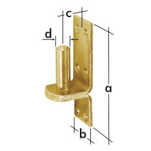 Fastener for the gate Domax...