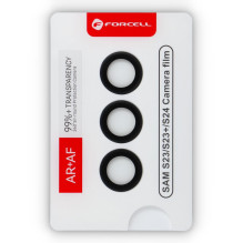 Camera glass to Samsung S24 Forcell Premium black Camera glass to Samsung S24 Forcell Premium black