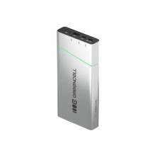 „Green Cell PBPLGC20P“ išorinė baterija, ličio jonų (Li-Ion), 20800 mAh, aliuminio, juoda, žalia, šviesiai pilka, sidabr „Green Cell PBPLGC20P“ išorinė baterija, ličio jonų (Li-Ion), 20800 mAh, aliuminio, juoda, žalia, šviesiai pilka, sidabr