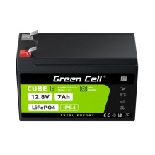 Green Cell LFPGC12V7AH UPS battery Lithium Iron Phosphate (LiFePO4) 12.8 V 7 Ah Green Cell LFPGC12V7AH UPS battery Lithium Iron Phosphate (LiFePO4) 12.8 V 7 Ah