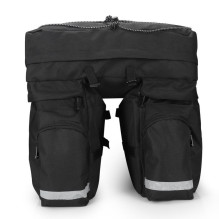 Wozinsky Wozinsky 60L spacious bike rack bag (rain cover included) black (WBB13BK)