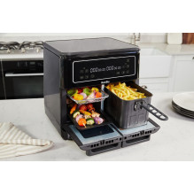Oro gruzdintuvė - Breville VDF130X Be Aliejaus Orinis Keptuvė 11L, 10 Virimo Programų, Skaitmeninis Ekranas Juodas Oro gruzdintuvė - Breville VDF130X Be Aliejaus Orinis Keptuvė 11L, 10 Virimo Programų, Skaitmeninis Ekranas Juodas