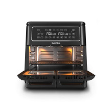 Oro gruzdintuvė - Breville VDF130X Be Aliejaus Orinis Keptuvė 11L, 10 Virimo Programų, Skaitmeninis Ekranas Juodas Oro gruzdintuvė - Breville VDF130X Be Aliejaus Orinis Keptuvė 11L, 10 Virimo Programų, Skaitmeninis Ekranas Juodas