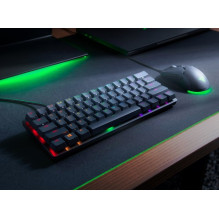 Klaviatūra - Razer Huntsman Mini Optical Switches USB Wired QWERTY Juoda Klaviatūra - Razer Huntsman Mini Optical Switches USB Wired QWERTY Juoda