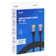 DisplayPort Kabelis - Savio...