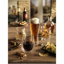 Gėrimų indai - ZWILLING Sorrento Raudono Vyno Stiklinės 350 ml, Dvigubos Sienelės, Skaidri