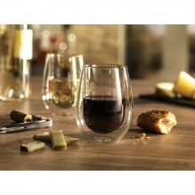 Gėrimų indai - ZWILLING Sorrento Raudono Vyno Stiklinės 350 ml, Dvigubos Sienelės, Skaidri