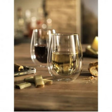 Gėrimų indai - ZWILLING Sorrento Raudono Vyno Stiklinės 350 ml, Dvigubos Sienelės, Skaidri