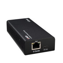 Garso Dekoderis - Lindy 2ch Dante® į Analoginį Garso Dekoderį 96kHz 24-Bit 100m (328.08ft) Juodas Garso Dekoderis - Lindy 2ch Dante® į Analoginį Garso Dekoderį 96kHz 24-Bit 100m (328.08ft) Juodas