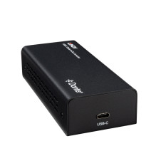Garso Keitiklis - Lindy USB C Dante In / Out Keitiklis, 100Mbps, AES67, Juodas