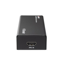 Garso Koduoklis - Lindy 2ch HDMI ARC į Dante Koduoklį, 24-bit, 100m, Juodas