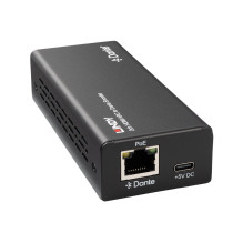 Garso Koduoklis - Lindy 2ch HDMI ARC į Dante Koduoklį, 24-bit, 100m, Juodas Garso Koduoklis - Lindy 2ch HDMI ARC į Dante Koduoklį, 24-bit, 100m, Juodas