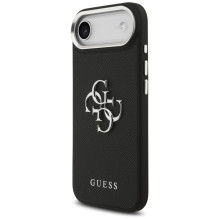 „Guess Grained Big 4G Classic Logo“ dėklas, skirtas „iPhone 17 Air“ – juodas
