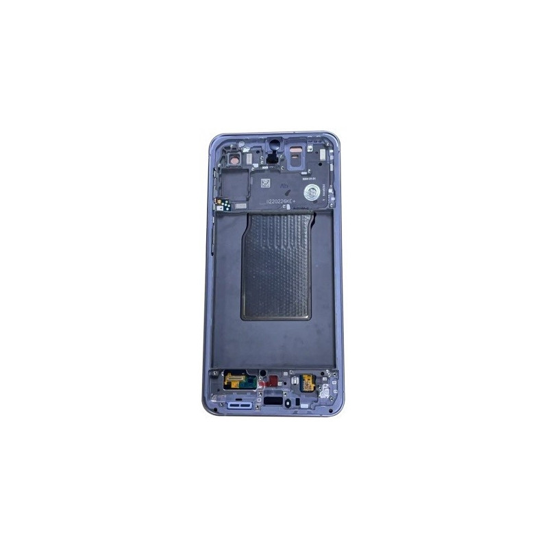 LCD screen Samsung A576 A57 5G with touch screen and frame Grey original (assembled service pack)