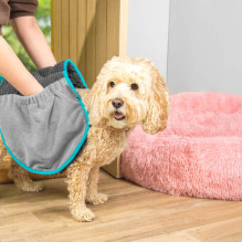 Beldray LA036164UFEU7 Anti-bac Pet Drying Towel With Pockets Beldray LA036164UFEU7 Anti-bac Pet Drying Towel With Pockets