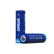 Xtar 21700 rechargeable lithium battery 4900 mAh 1 pc. Xtar 21700 rechargeable lithium battery 4900 mAh 1 pc.