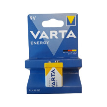 Varta 9V Energy Value Pack (4122) alkaline battery 1 pc. Varta 9V Energy Value Pack (4122) alkaline battery 1 pc.
