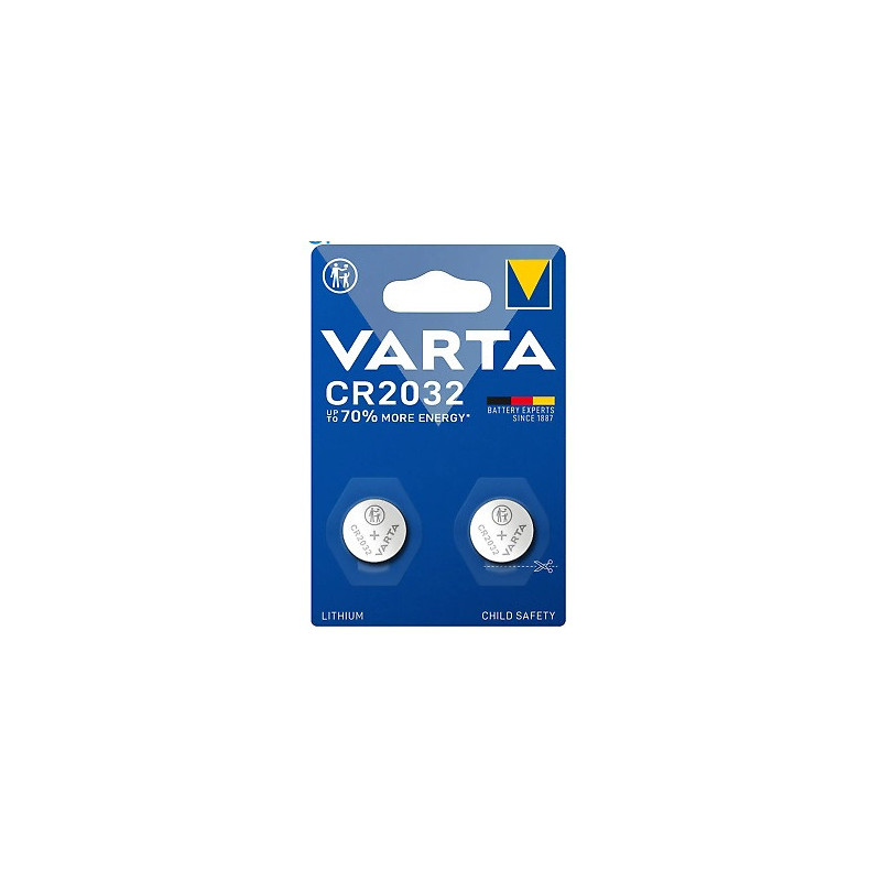 Varta CR2032 (6032) coin lithium batteries 2 pcs.
