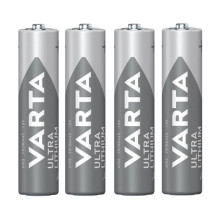 Varta AAA Ultra Lithium (6103) batteries 4 pcs.