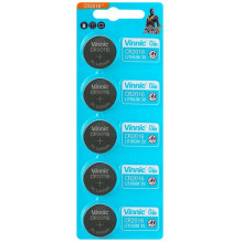 Vinnic CR2016 batteries 5 pcs.