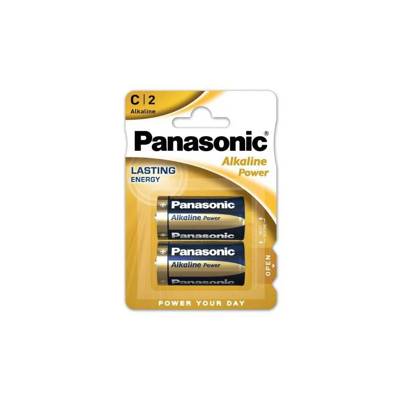 Panasonic C Alkaline Power alkaline batteries 2 pcs.