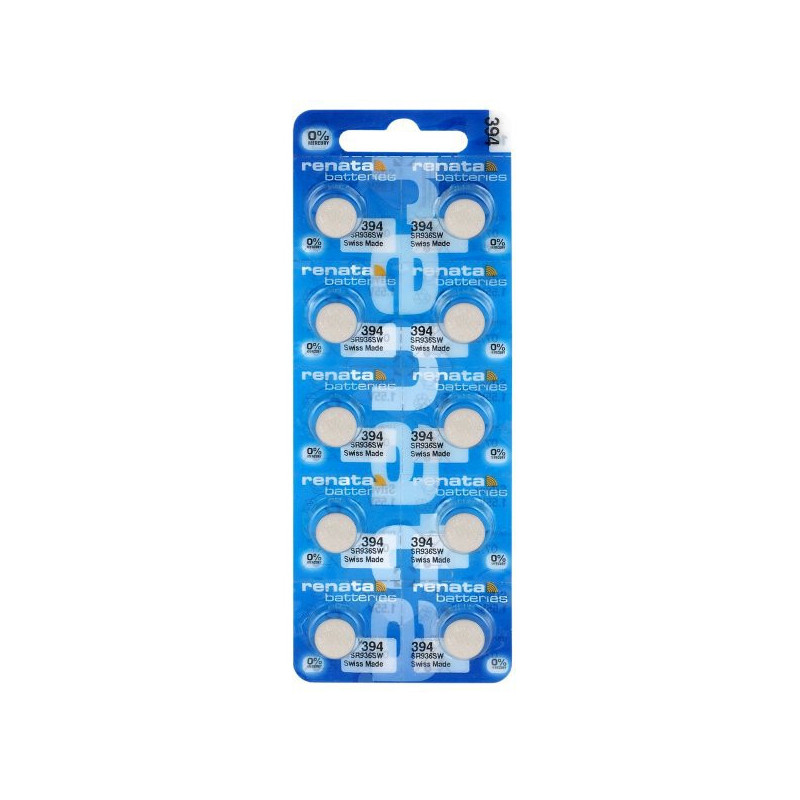 Renata 394 (SR936SW) baterijos 10 vnt.