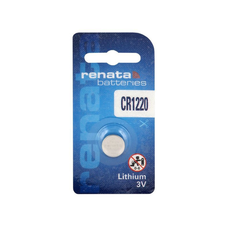 Renata CR1220 baterijos 1 vnt.