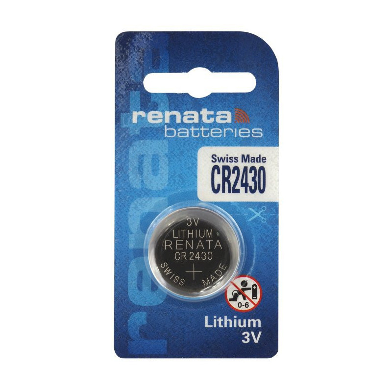 Renata CR2430 baterijos 1 vnt.