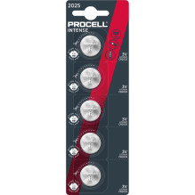 Procell Intense CR2025 5BL ličio baterijos 5 vnt. Procell Intense CR2025 5BL ličio baterijos 5 vnt.