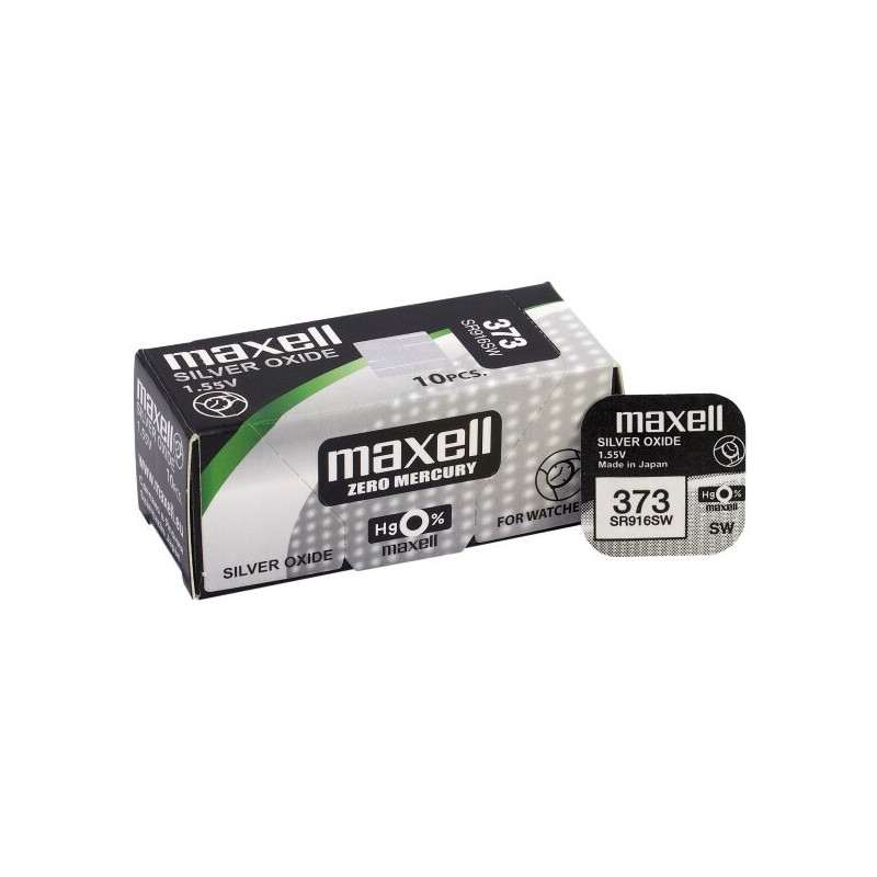 Maxell 373 (R916SW) baterijos 10 vnt.