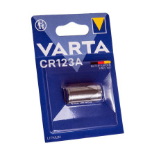 Varta CR123A ličio baterija 1 vnt. Varta CR123A ličio baterija 1 vnt.