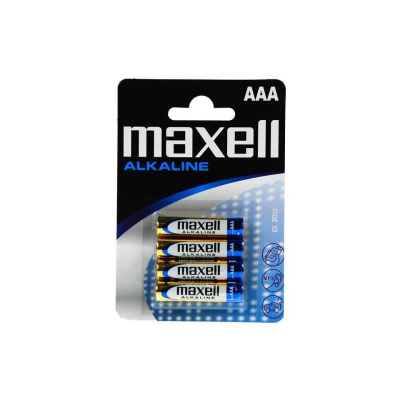 Maxell AAA LR03 batteries 4 pcs.