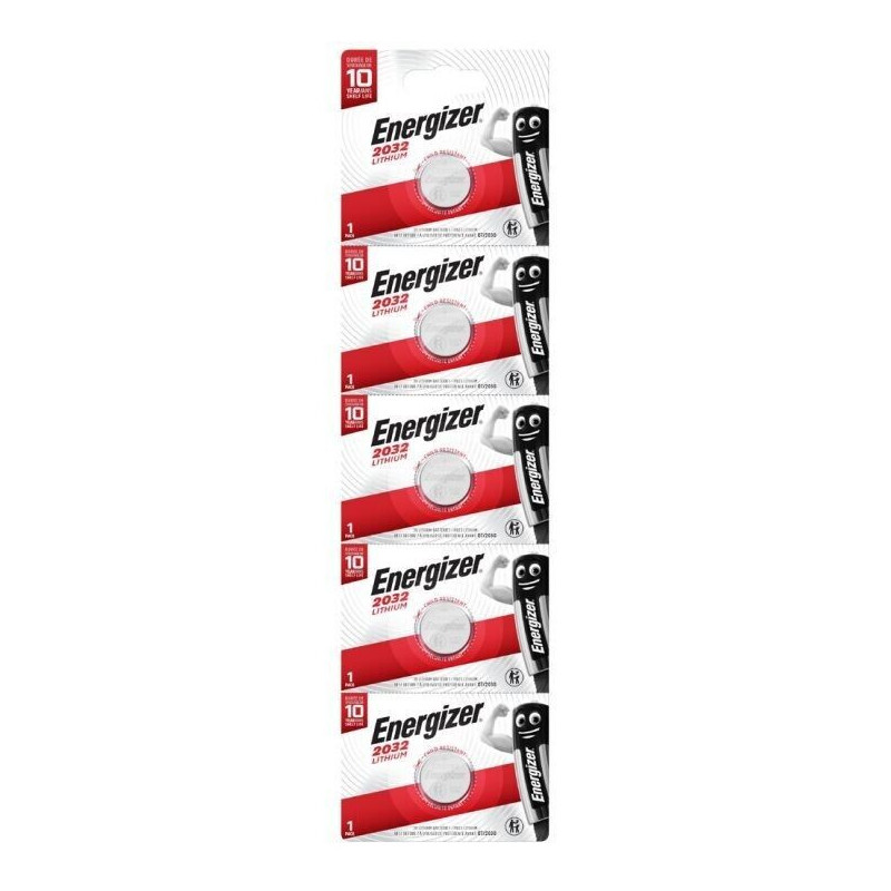 Energizer CR2032 Ultimate monetinės ličio baterijos, 5 vnt.
