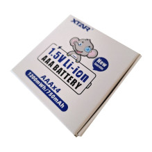 Xtar AAA rechargeable Li-ion batteries 1200mWh 680 / 750mAh with box 4 pcs. Xtar AAA rechargeable Li-ion batteries 1200mWh 680 / 750mAh with box 4 pcs.