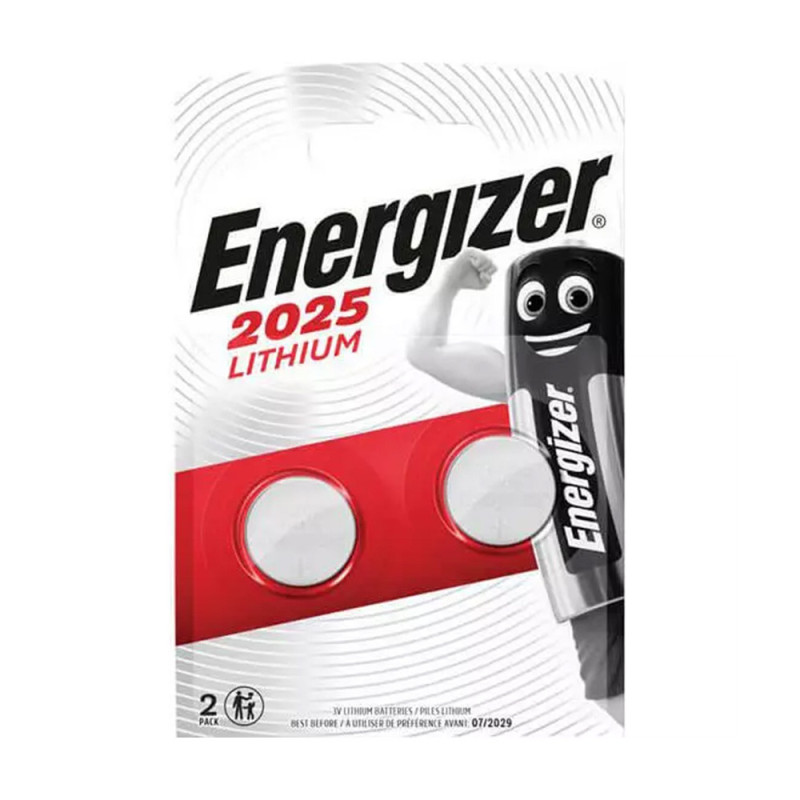 Energizer CR2025 lithium batteries 2 pcs.