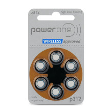 VARTA Power One 312 hearing aid batteries 60 pcs. VARTA Power One 312 hearing aid batteries 60 pcs.
