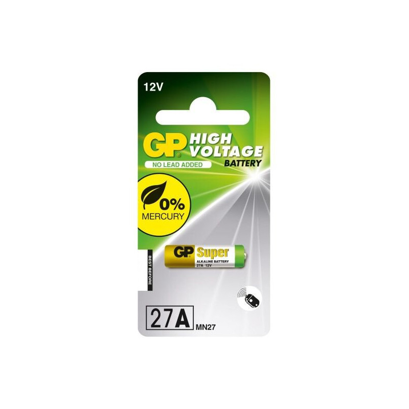 GP 27A baterijos 1 vnt.