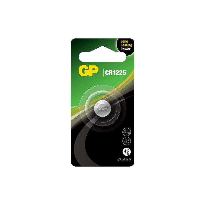 GP CR1225 baterijos 1 vnt.