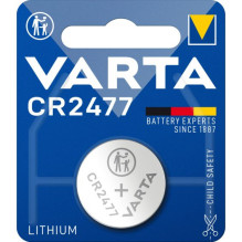 Varta CR2477 lithium battery 1 pc. Varta CR2477 lithium battery 1 pc.