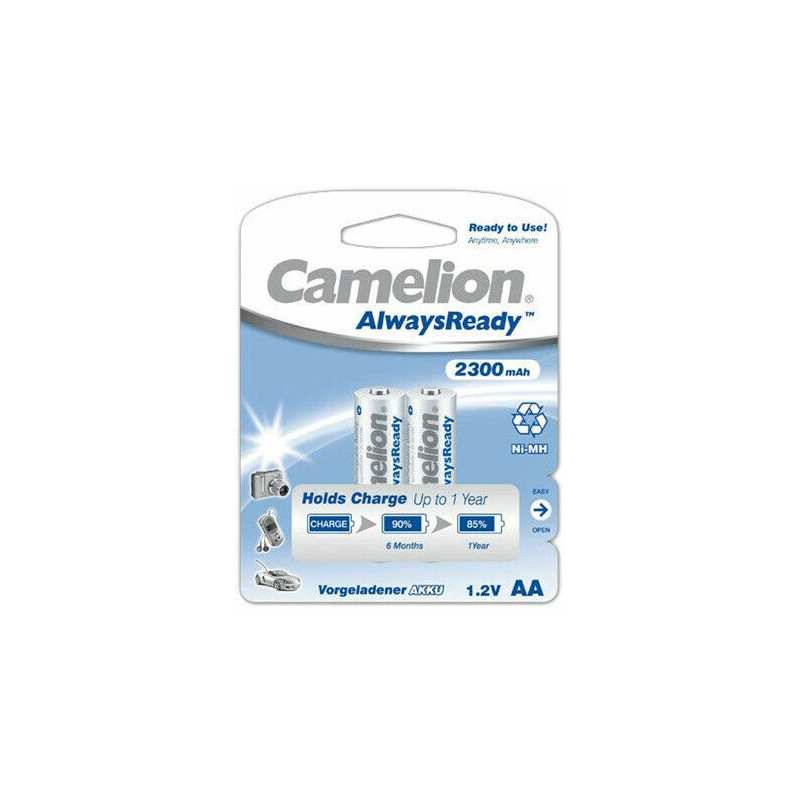 Camelion R2U HR6 AA 2300mAh 2BL baterijos, 2 vnt.