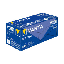 Varta 301 (SR1142SW) baterijos 10 vnt. Varta 301 (SR1142SW) baterijos 10 vnt.