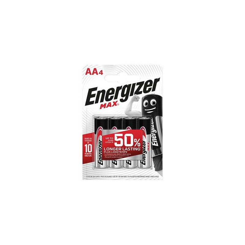 Energizer LR6 AA Max šarminės baterijos 4 vnt.