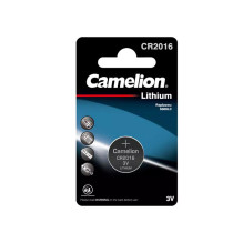 Camelion CR2016 lithium battery, coin, 1 pc.