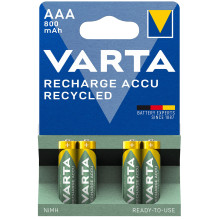Varta Recycled AAA 800 mAh (56813) batteries 4 pcs. Varta Recycled AAA 800 mAh (56813) batteries 4 pcs.