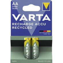 Varta Recharge Accu Recycled AA 2100 mAh (56816) batteries 2 pcs. Varta Recharge Accu Recycled AA 2100 mAh (56816) batteries 2 pcs.