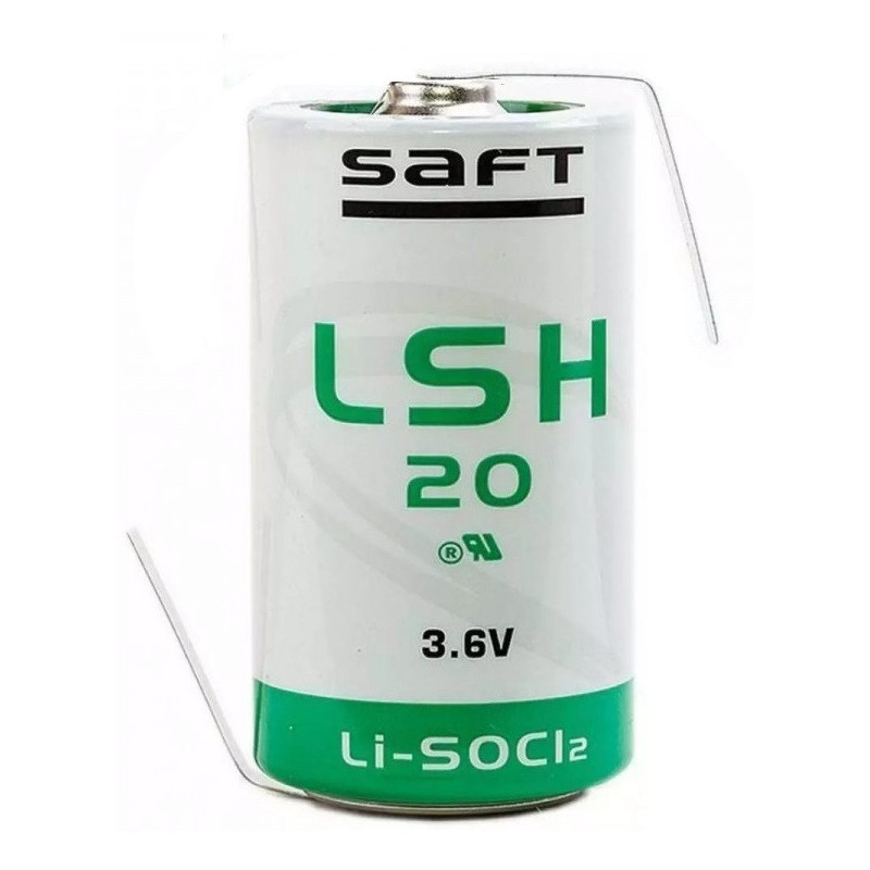 Saft LSH20 ER-D Z-Lötfahne 3,6V 13000mAh ličio baterija 1 vnt.