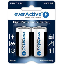 EverActive LR14 C Alkaline Pro alkaline batteries 2 pcs. EverActive LR14 C Alkaline Pro alkaline batteries 2 pcs.