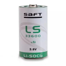 Saft CR D 3,6V LS33600 ličio baterija 1 vnt. Saft CR D 3,6V LS33600 ličio baterija 1 vnt.