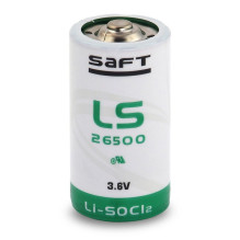 Saft LS26500 C 3,6V ličio baterija 1 vnt. Saft LS26500 C 3,6V ličio baterija 1 vnt.